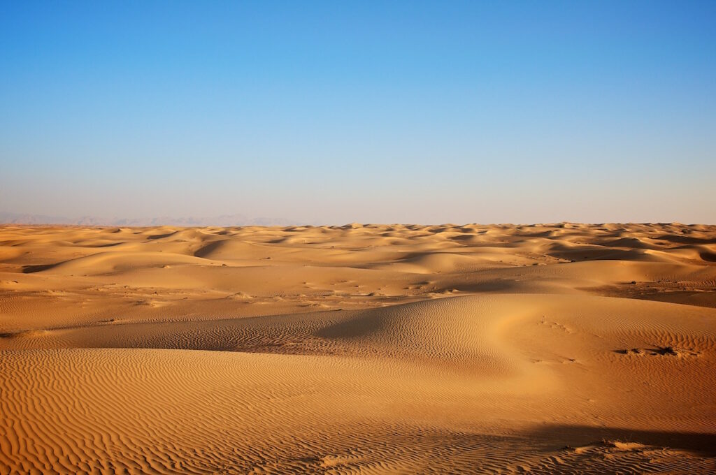 Middle east desert